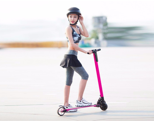 Mini Two Wheel Foldable Electric Kids Scooter Self Balancing Hoverboard With 20 - 25KM Range